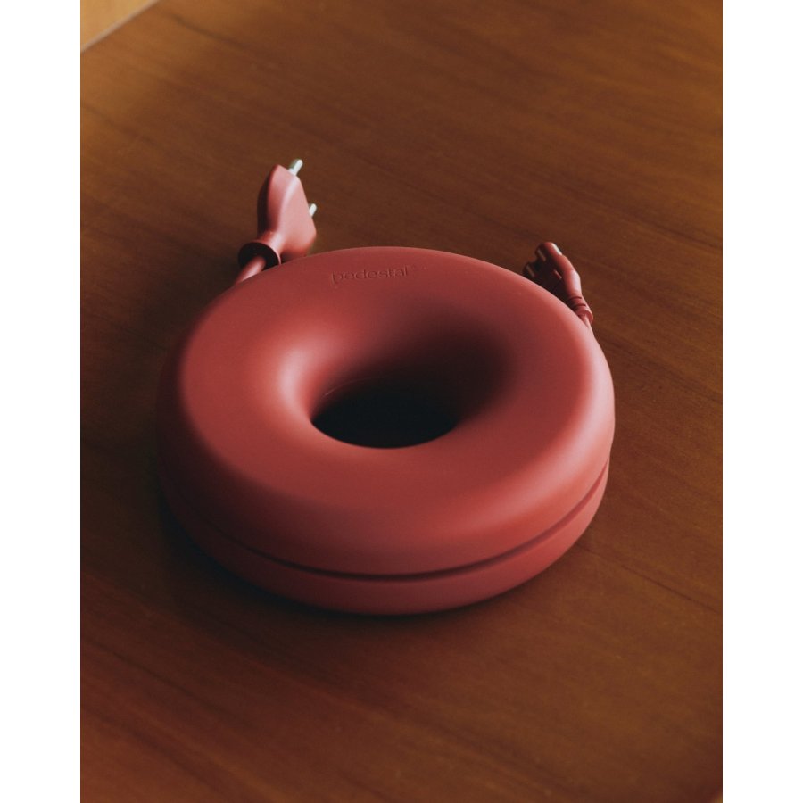 Pedestal Cable Bagel �14 cm, Burnin' Red